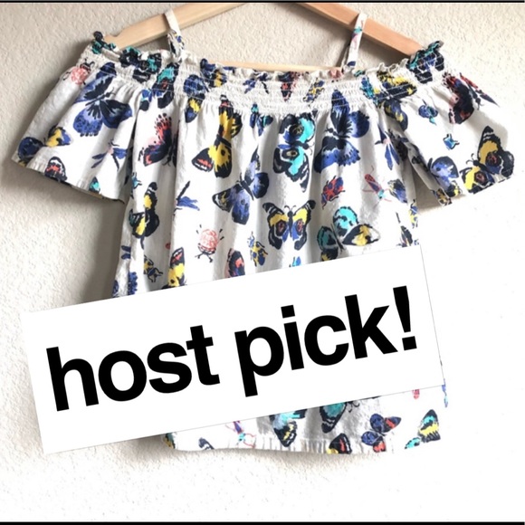 Old Navy Other - 😱5 for $15😱 Old Navy 10/12 cold shoulder blouse